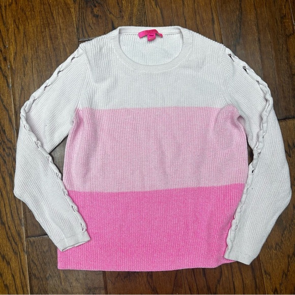 Lilly Pulitzer Pink cortina Sweater - Picture 2 of 9